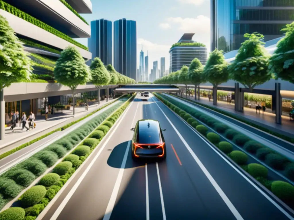 La ciudad del futuro: Sistemas inteligentes de transporte evolución en armonía con la naturaleza