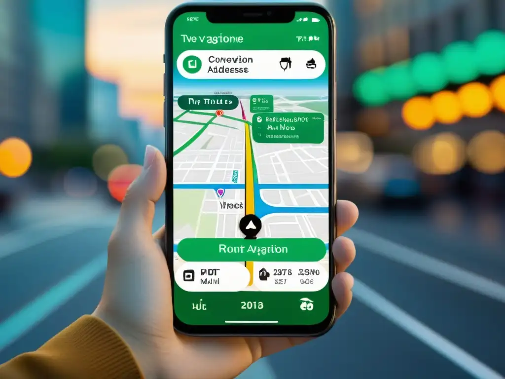 Comparativa de apps de navegación con precisión y velocidad en la ciudad