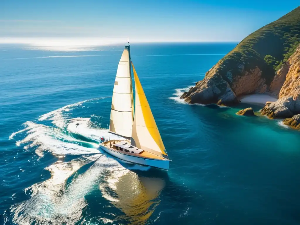 Emocionante vela costera, libertad y belleza en alta mar