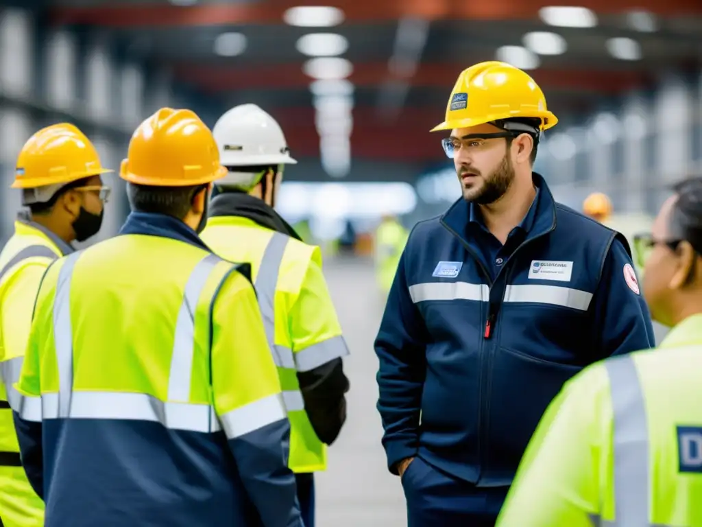 Entrenamiento profesional sobre transporte de productos peligrosos, destacando la importancia de la conciencia de riesgos y la seguridad