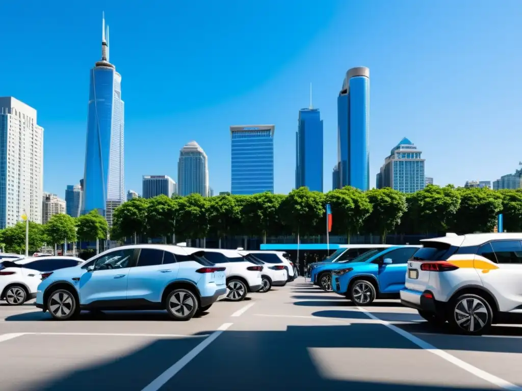 Experiencia de usuario al alcance: coches compartidos en la ciudad, desde compactos eléctricos hasta SUV híbridos