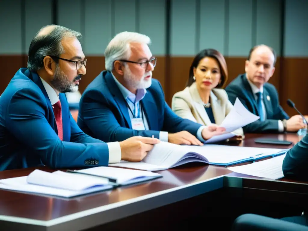 Expertos de aviación internacional debaten regulaciones OACI en una intensa reunión iluminada por luz natural