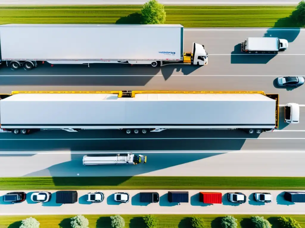 Flota de vehículos con Inteligencia Artificial en prevención de accidentes, en una instalación de transporte especializado