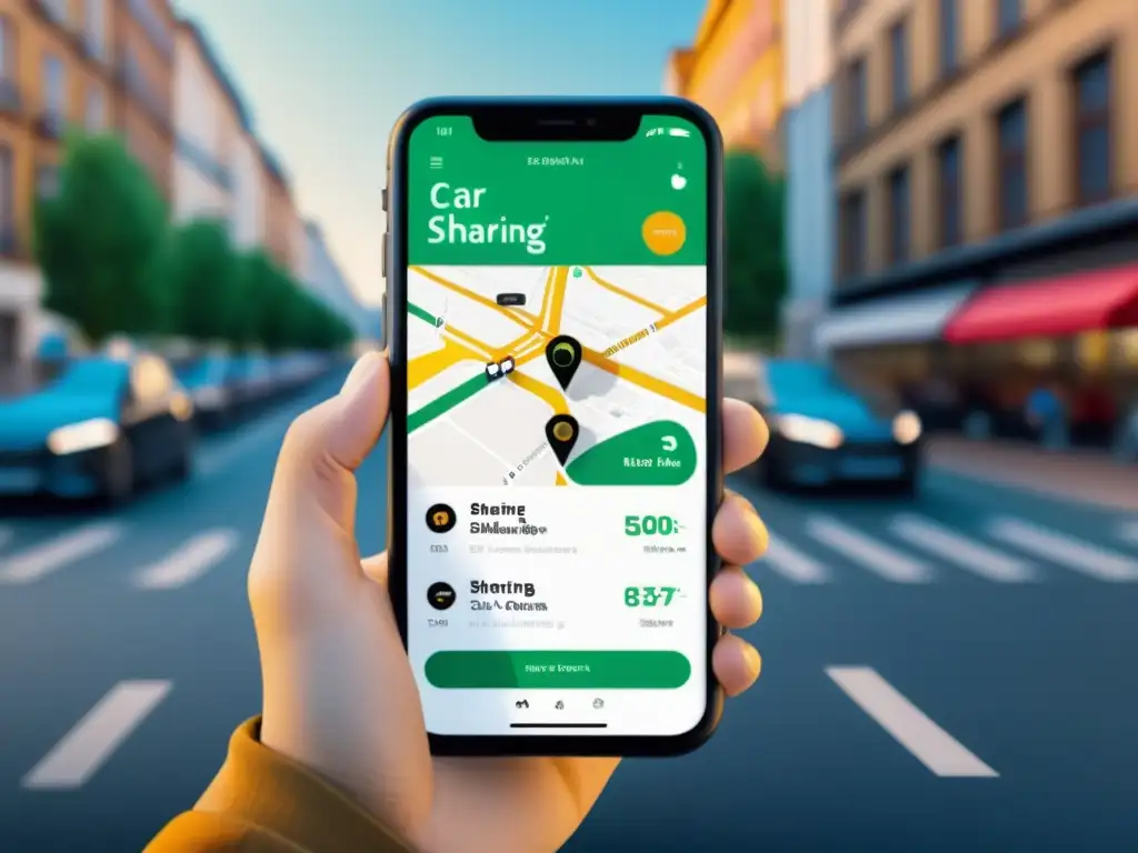 Interacción fluida en la experiencia usuario apps car sharing en entornos urbanos diversos