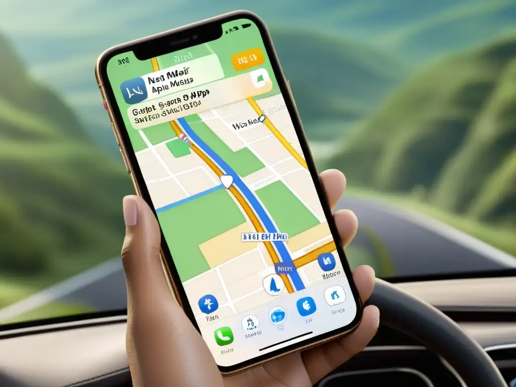 Explora las funcionalidades ocultas de Apple Maps para una navegación avanzada y descubre offline maps, tráfico en tiempo real y navegación por voz