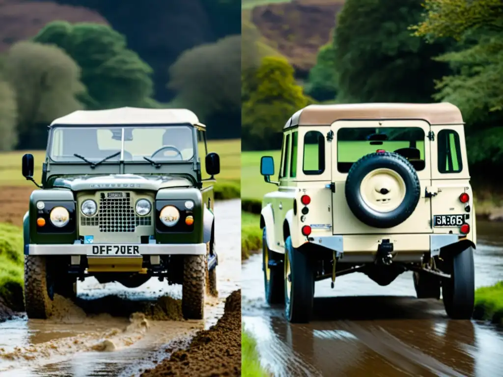 Comparación de la historia evolución Land Rover Defender: de la robustez clásica a la modernidad funcional