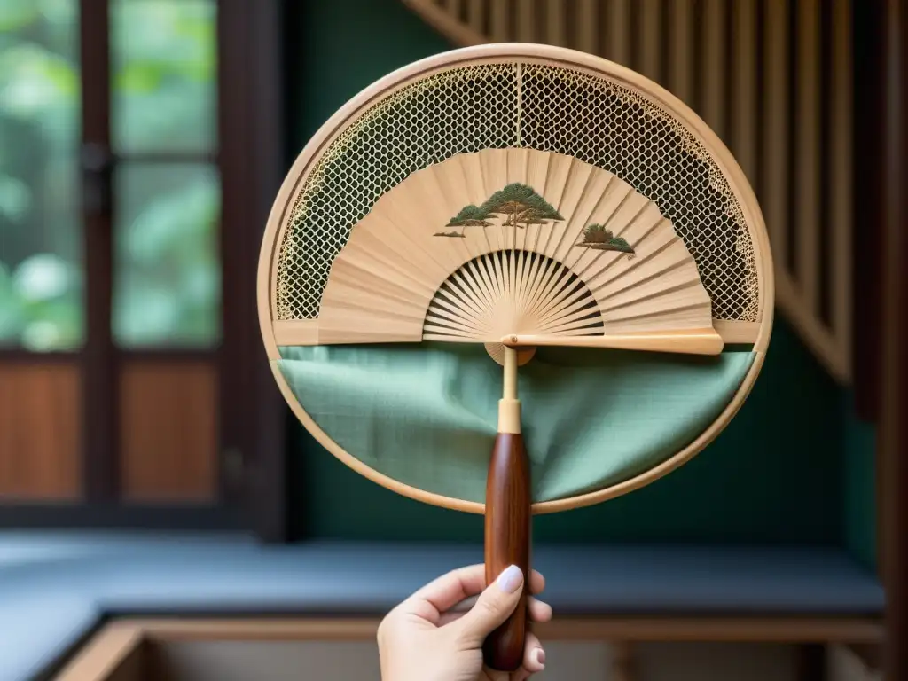 Innovaciones tecnológicas en climatizadores portátiles: Contraste entre el antiguo abanico de madera y el moderno aire acondicionado portátil