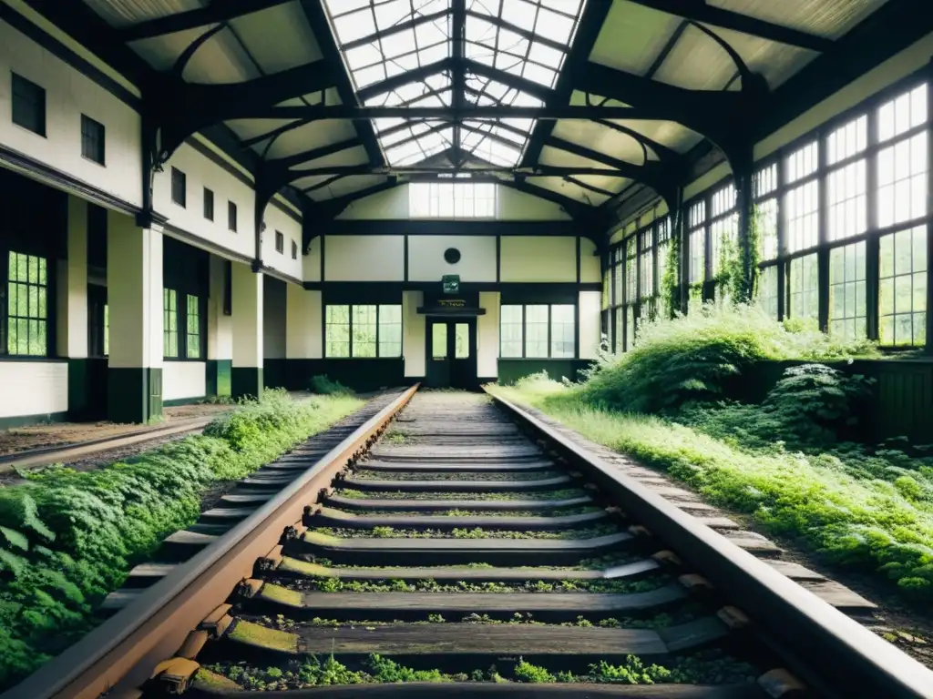 Trenes fantasma: la estación de tren abandonada evoca misterio y abandono