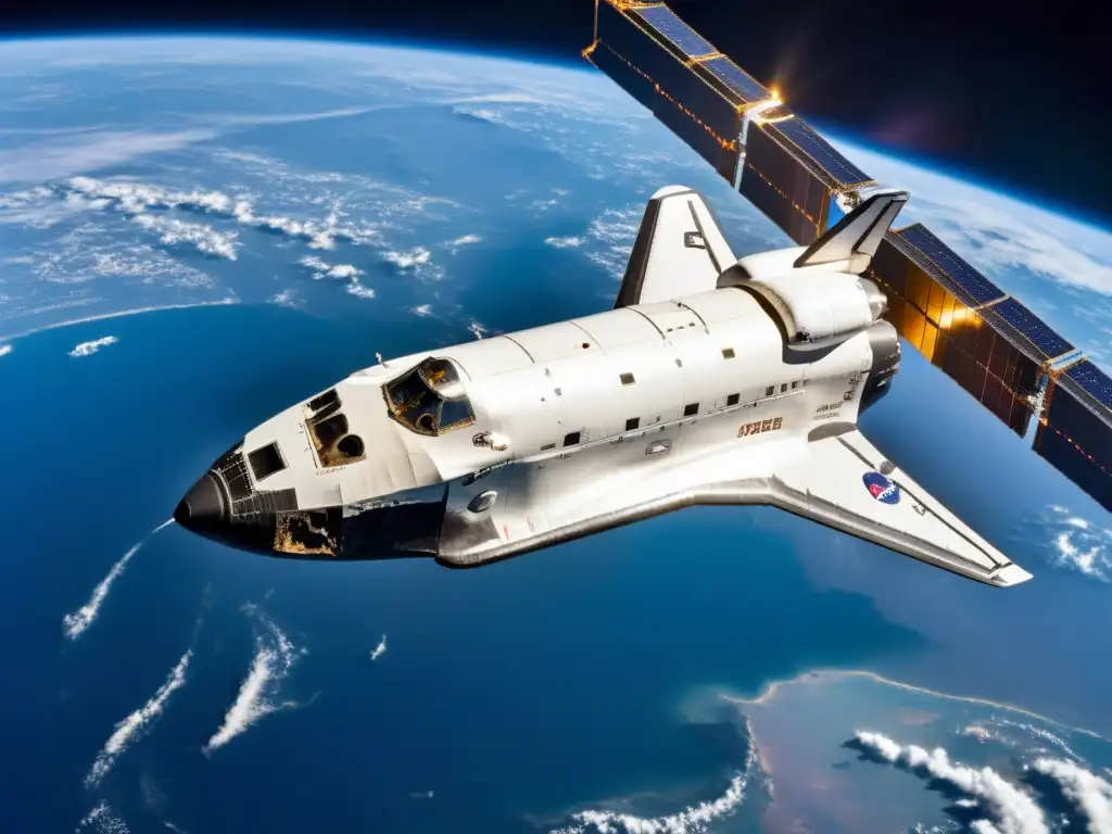 Vista impactante de la vida en la Estación Espacial Internacional con turistas y astronautas flotando en gravedad cero, con la Tierra de fondo