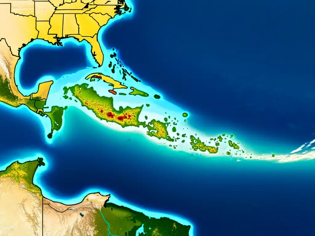 Vista satelital de redes de oleoductos, petroleros y rutas marítimas, revelando la geopolítica de las rutas del petróleo